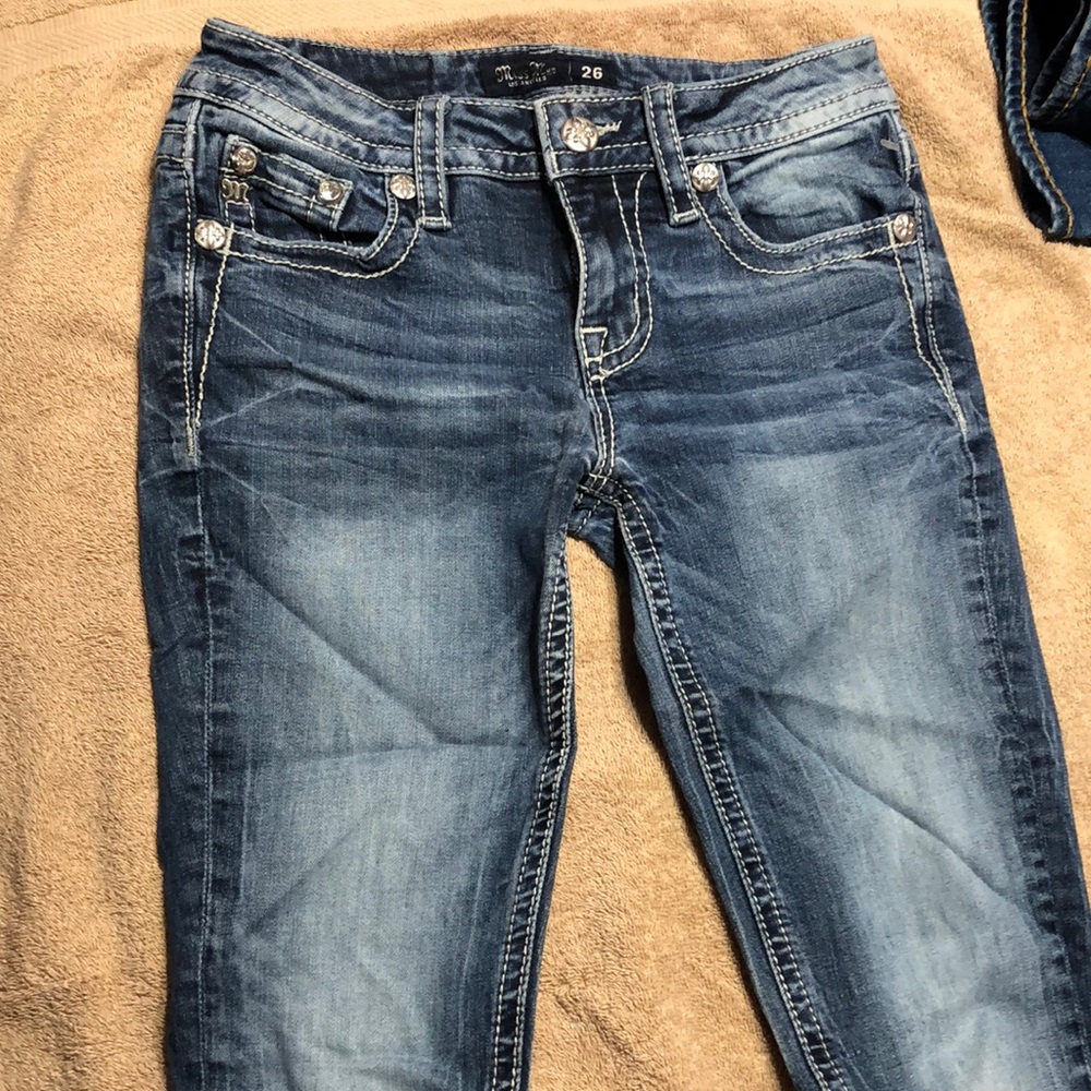 Miss Me blue jeans size 26